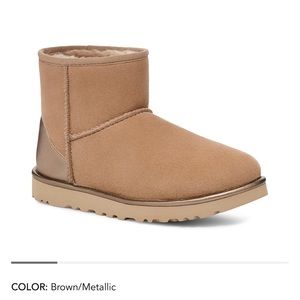 UGGS- Women's Classic Mini Shine Boots- size:7